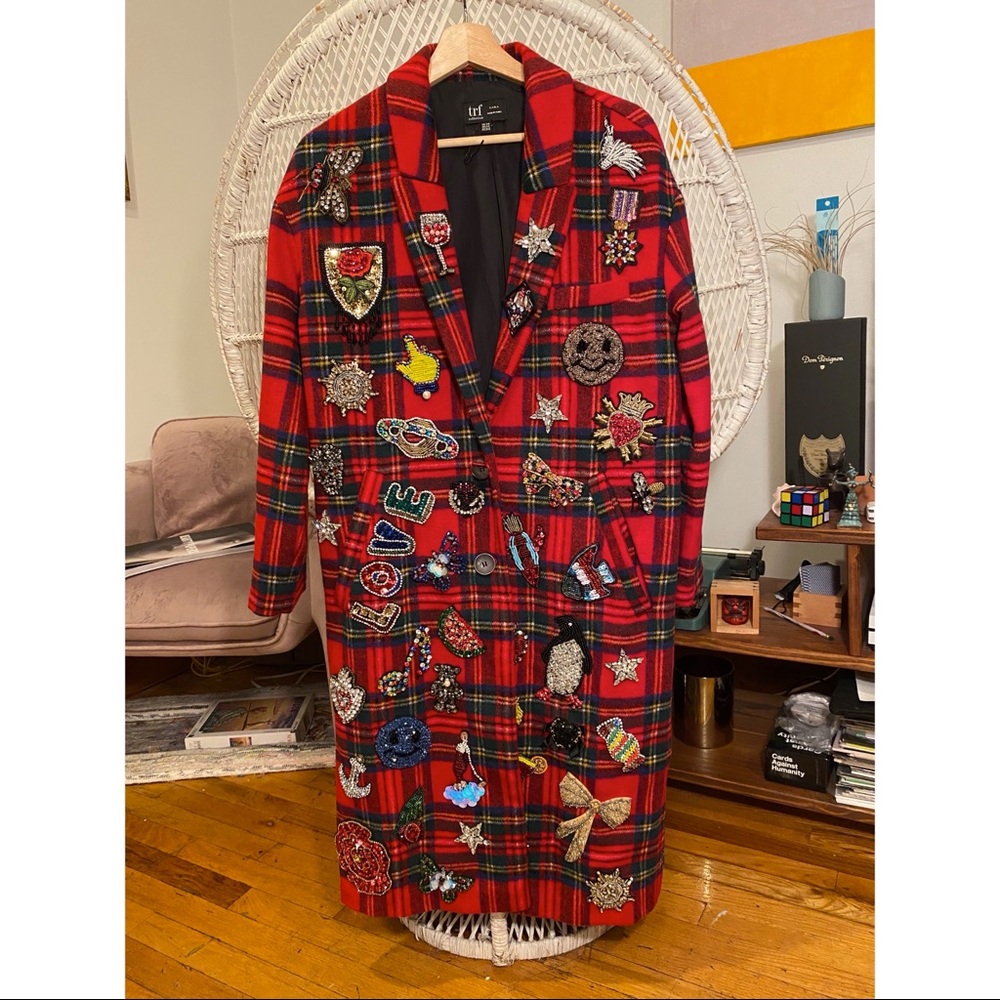 Decorated coat